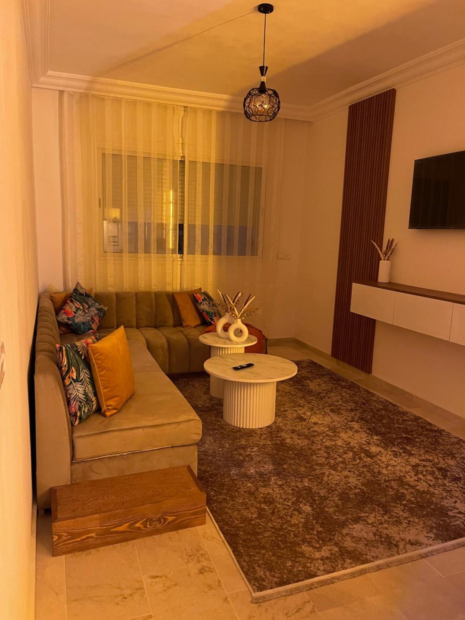 Elegant Appartement Avec Un Acces Piscine Jardin Parking Sous-Sol Et Wifi Haut Debit Fibre Optique Танжер Экстерьер фото